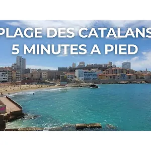 Vue Mer - Proches Plages - Wifi - Deux Appartement Marseille